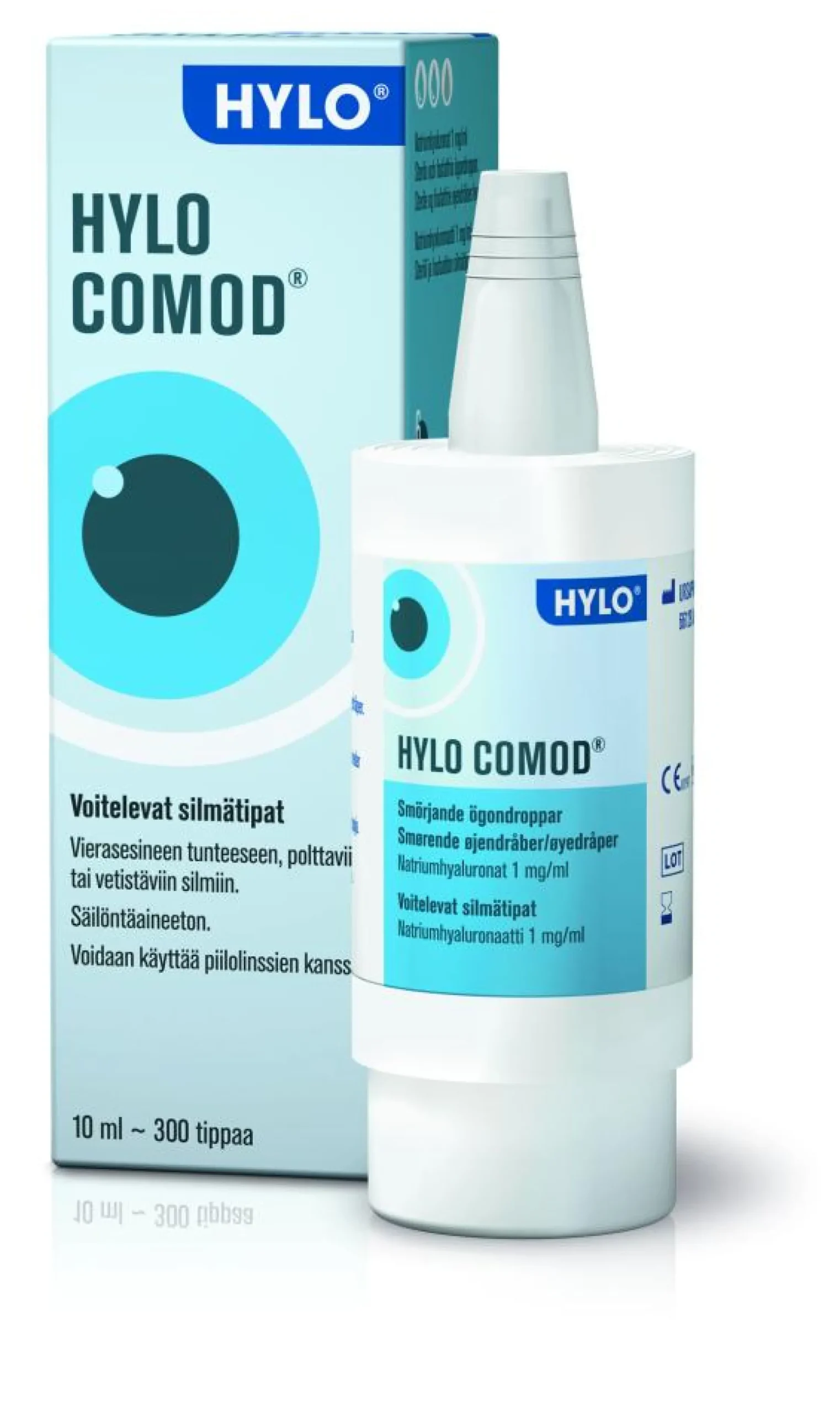 HYLO-COMOD SILMÄTIPAT/EYE DROP KUIVILLE SILMILLE 10 ML