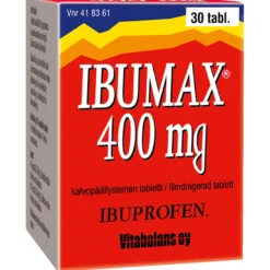 Ibumax 400 mg tabletti - eri kokoja