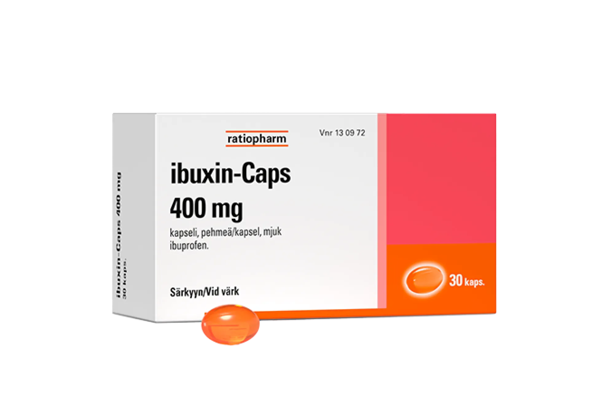 Ibuxin-Caps 400 mg kapseli - eri kokoja