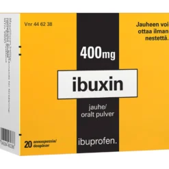 Ibuxin 400 mg jauhe - eri kokoja