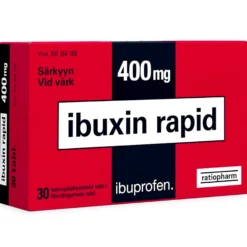 Ibuxin rapid 400 mg tabletti -eri kokoja