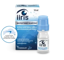 Iiris silmätipat 10 ml Pullo - kosteuttavat silmätipat