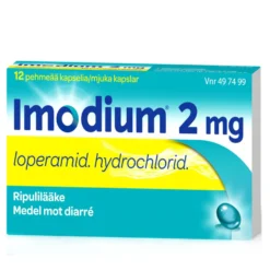 IMODIUM 2 mg 12 pehmeää kapselia