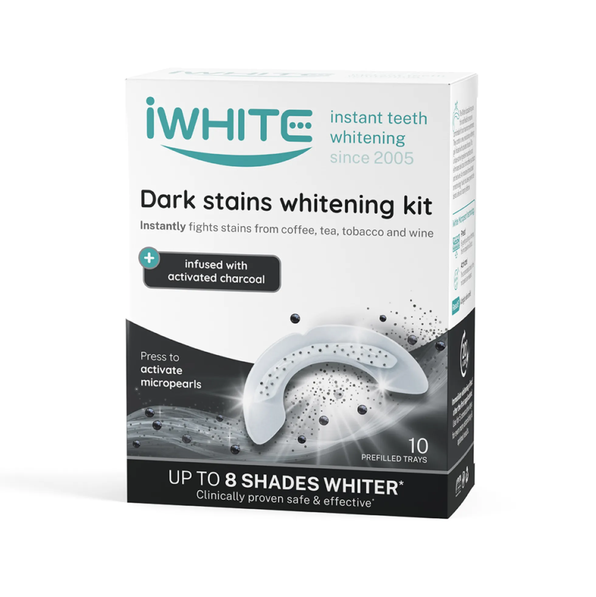 IWHITE DARK STAINS valkaisumuotit 10X0,8 G