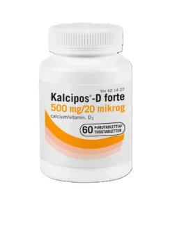 KALCIPOS-D FORTE 500 mg/800 IU 60 purutabl.
