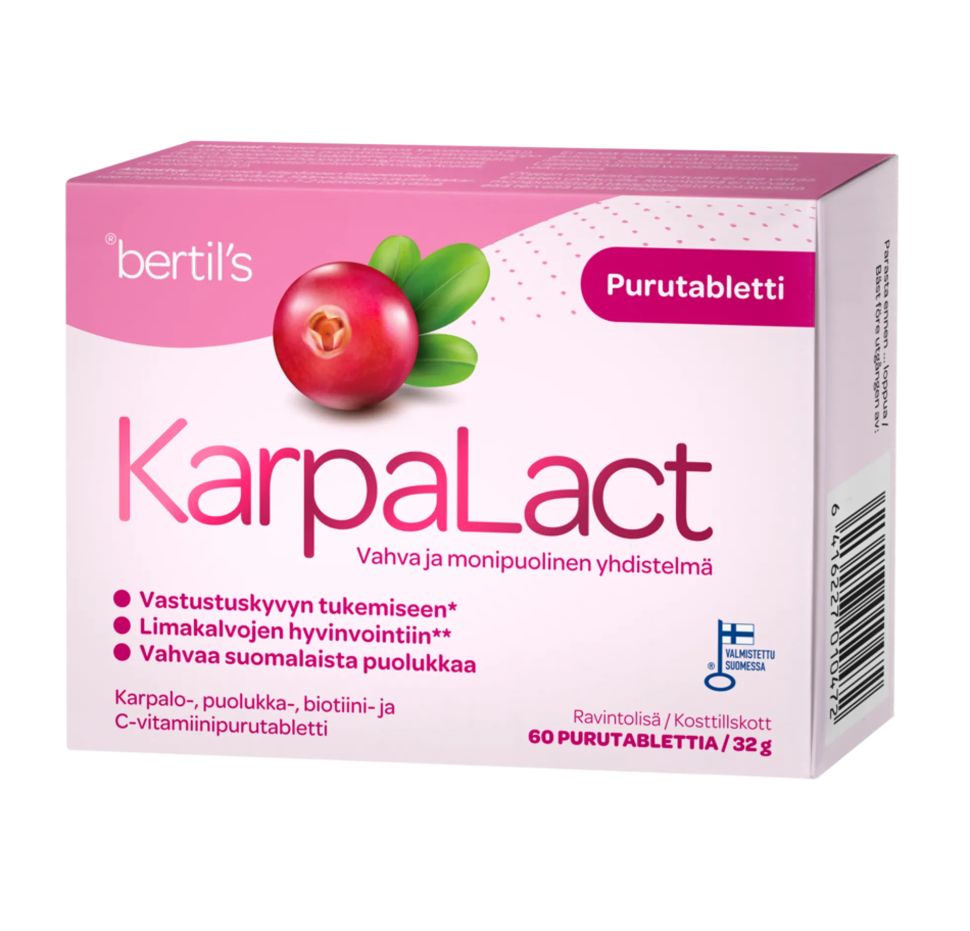 KarpaLact Strong Purutabletti 60 kpl