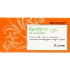 Kestine Lyo 20 mg - eri kokoja