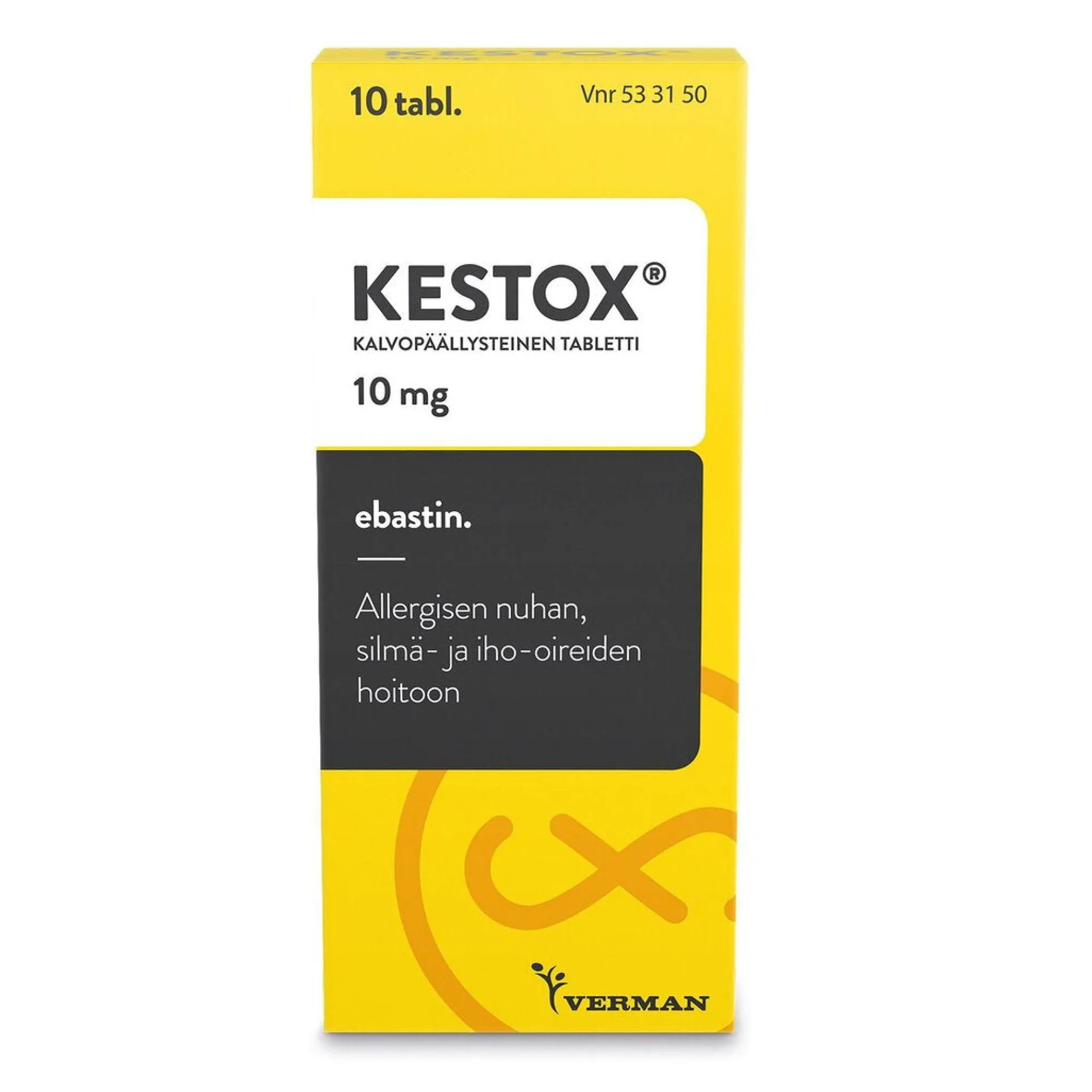 KESTOX 10 mg - eri kokoja