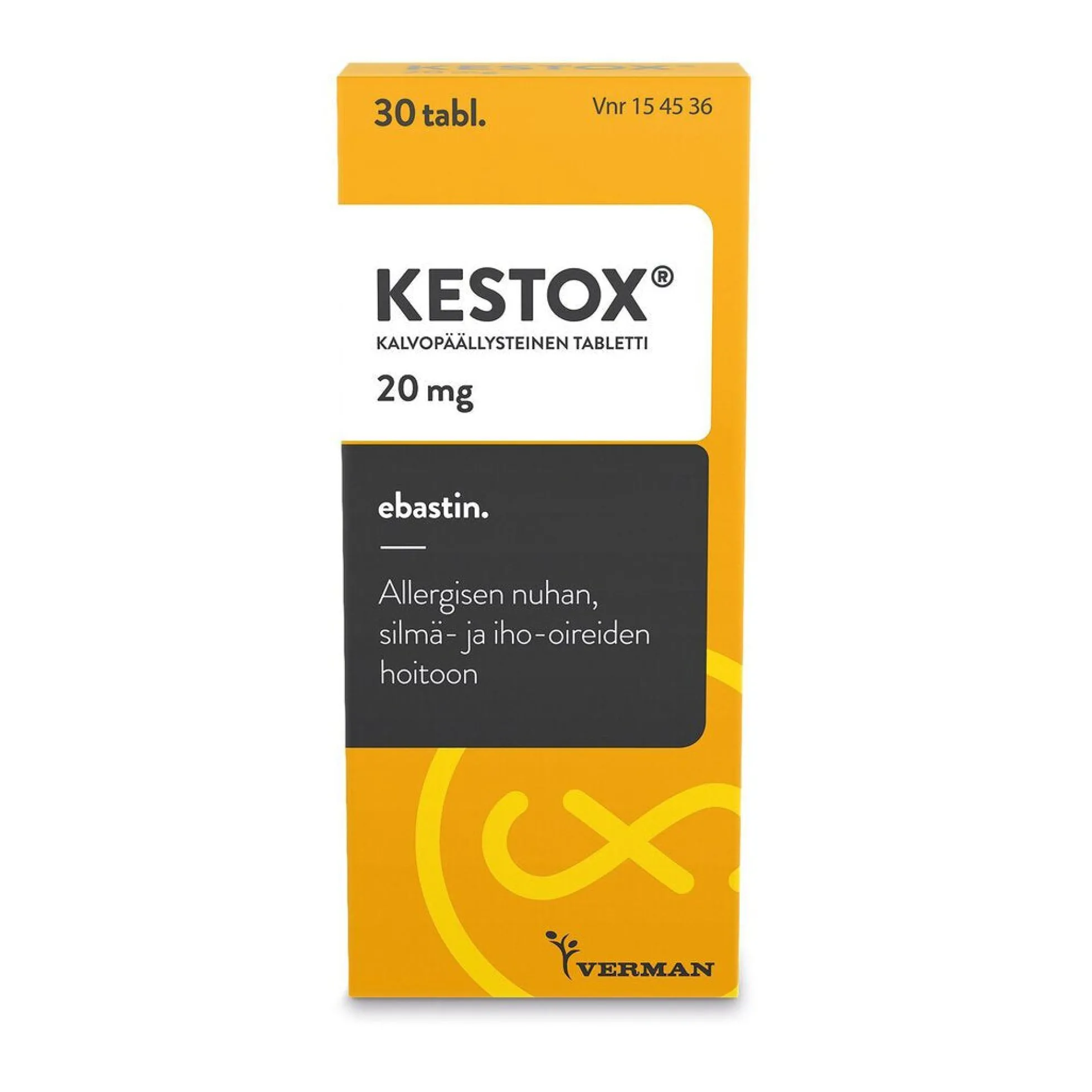 KESTOX 20 mg 10 / 30 tabl.