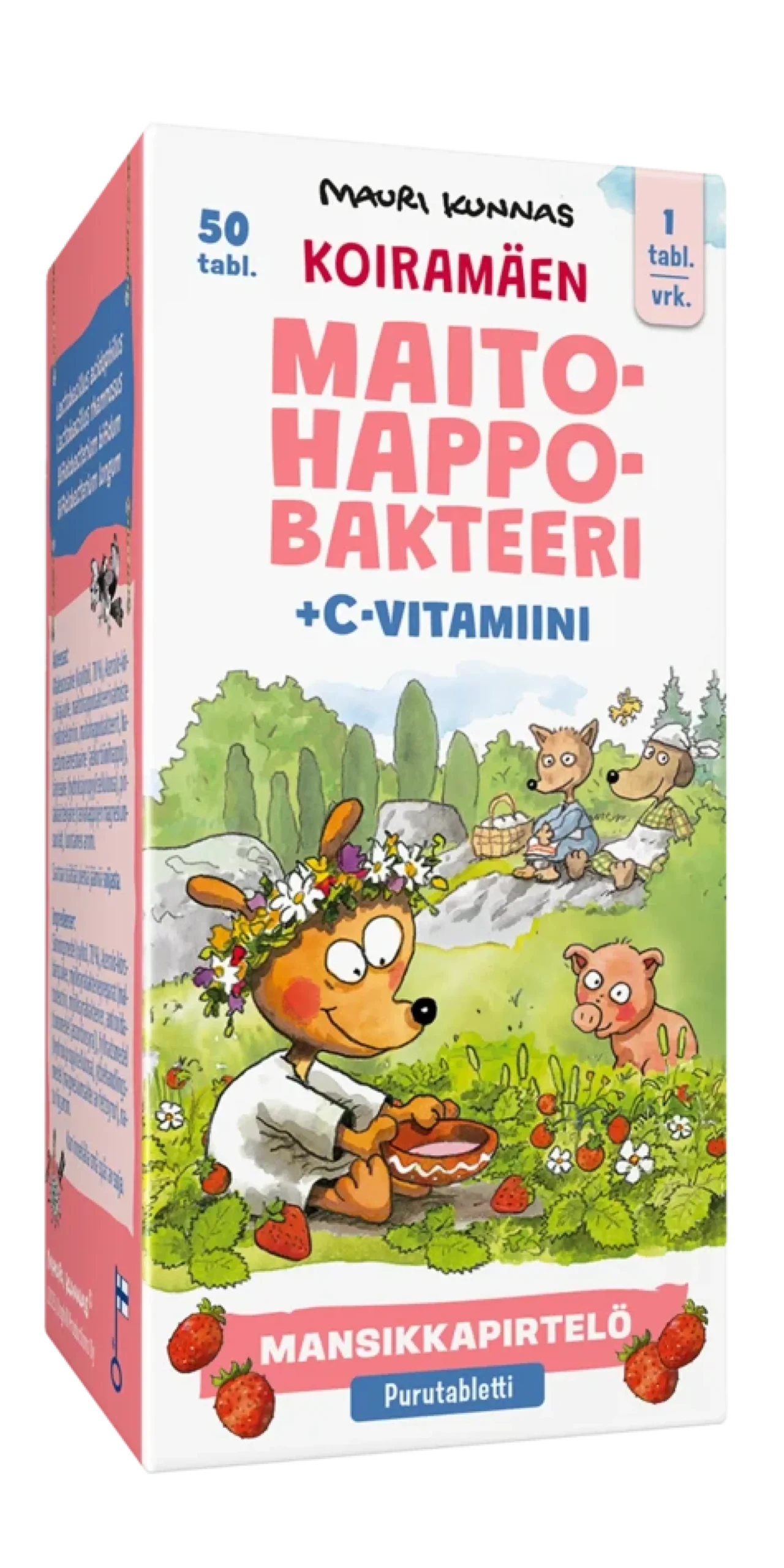 Koiramäen Maitohappobakteeri + C-vitamiini 50 tabl.