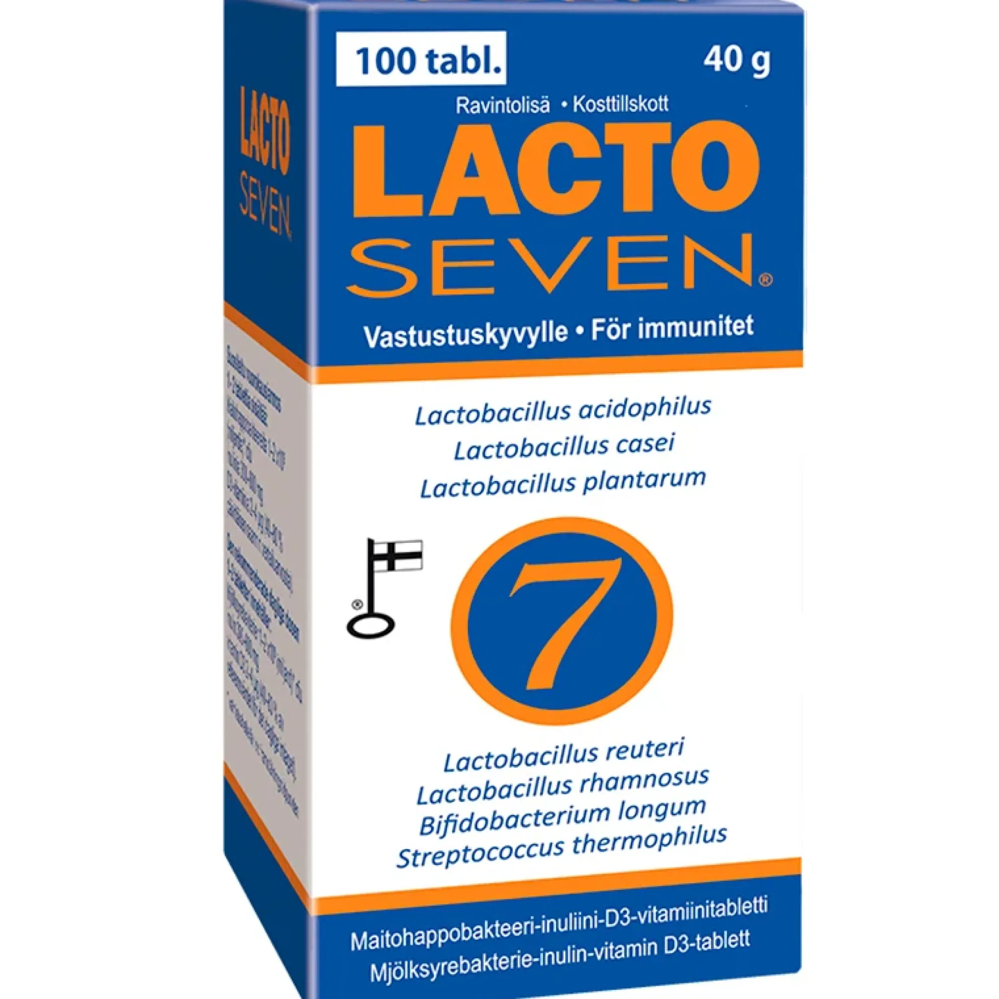Lacto Seven eri kokoja