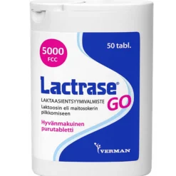 Lactrase GO purutabl. - eri kokoja