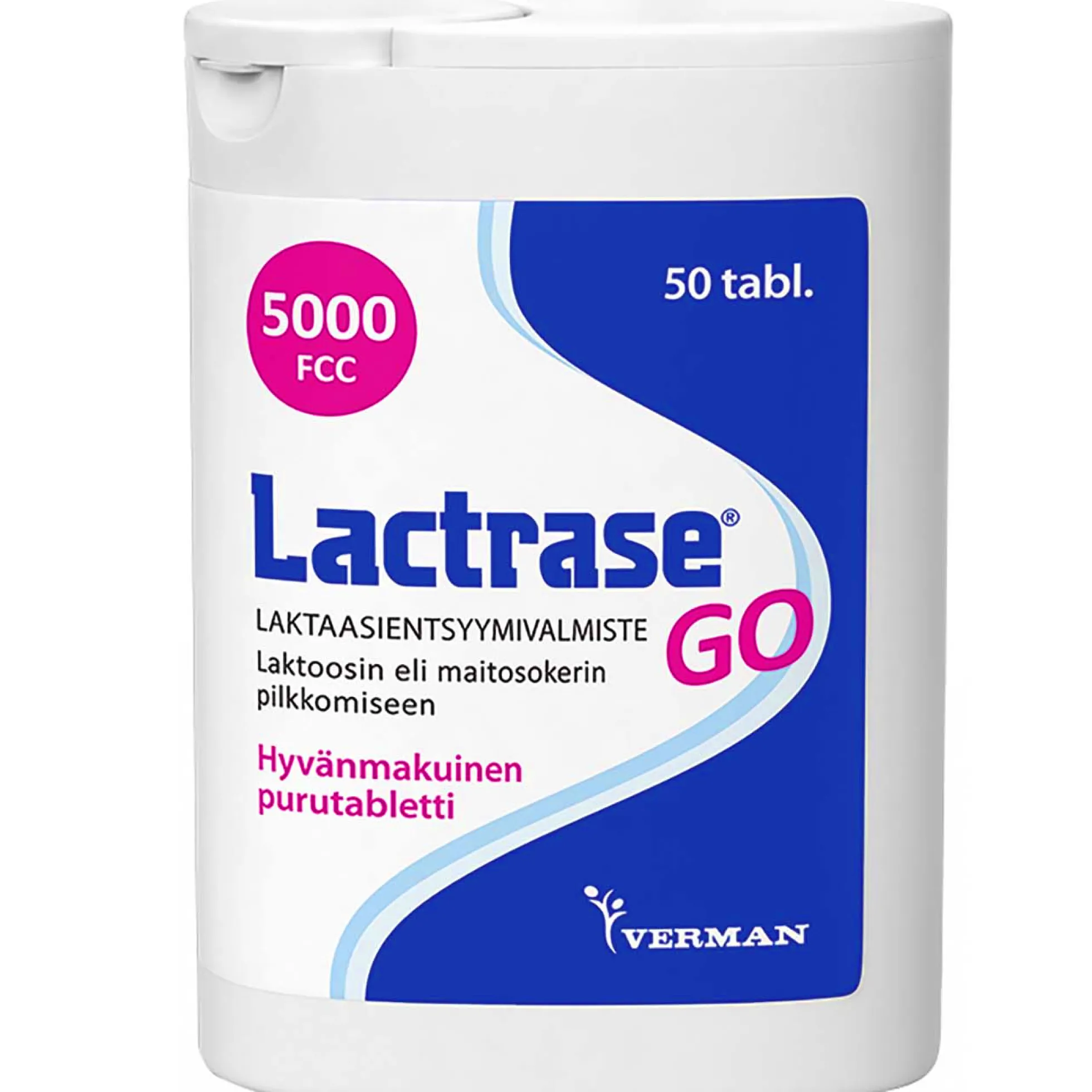 Lactrase GO purutabl. - eri kokoja