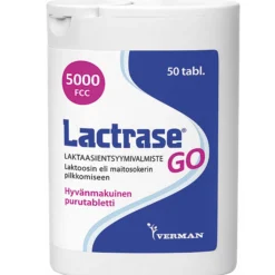 Lactrase GO purutabl. - eri kokoja