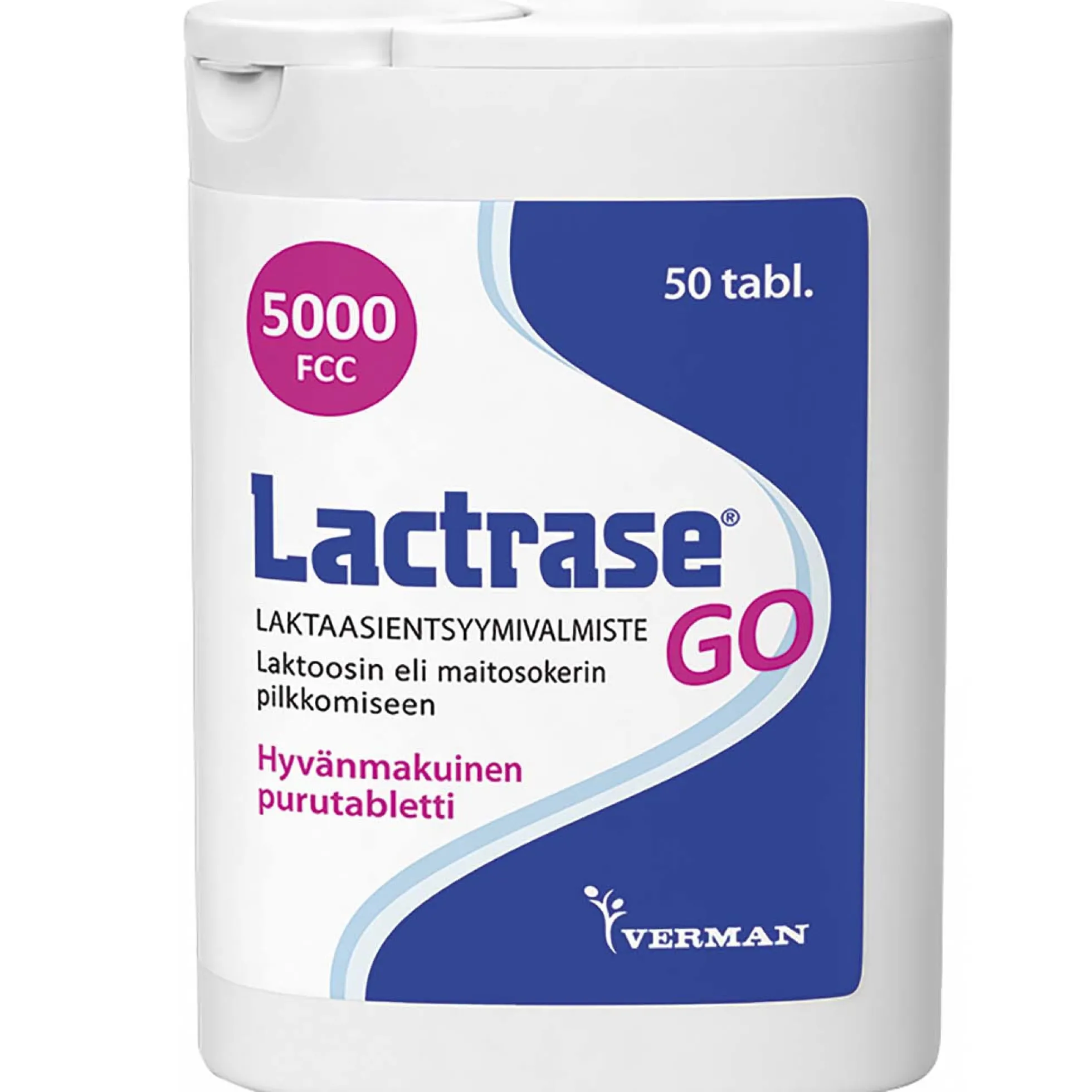 Lactrase GO purutabl. - eri kokoja