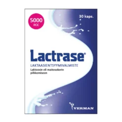 LACTRASE laktaasientsyymivalmiste eri kokoja