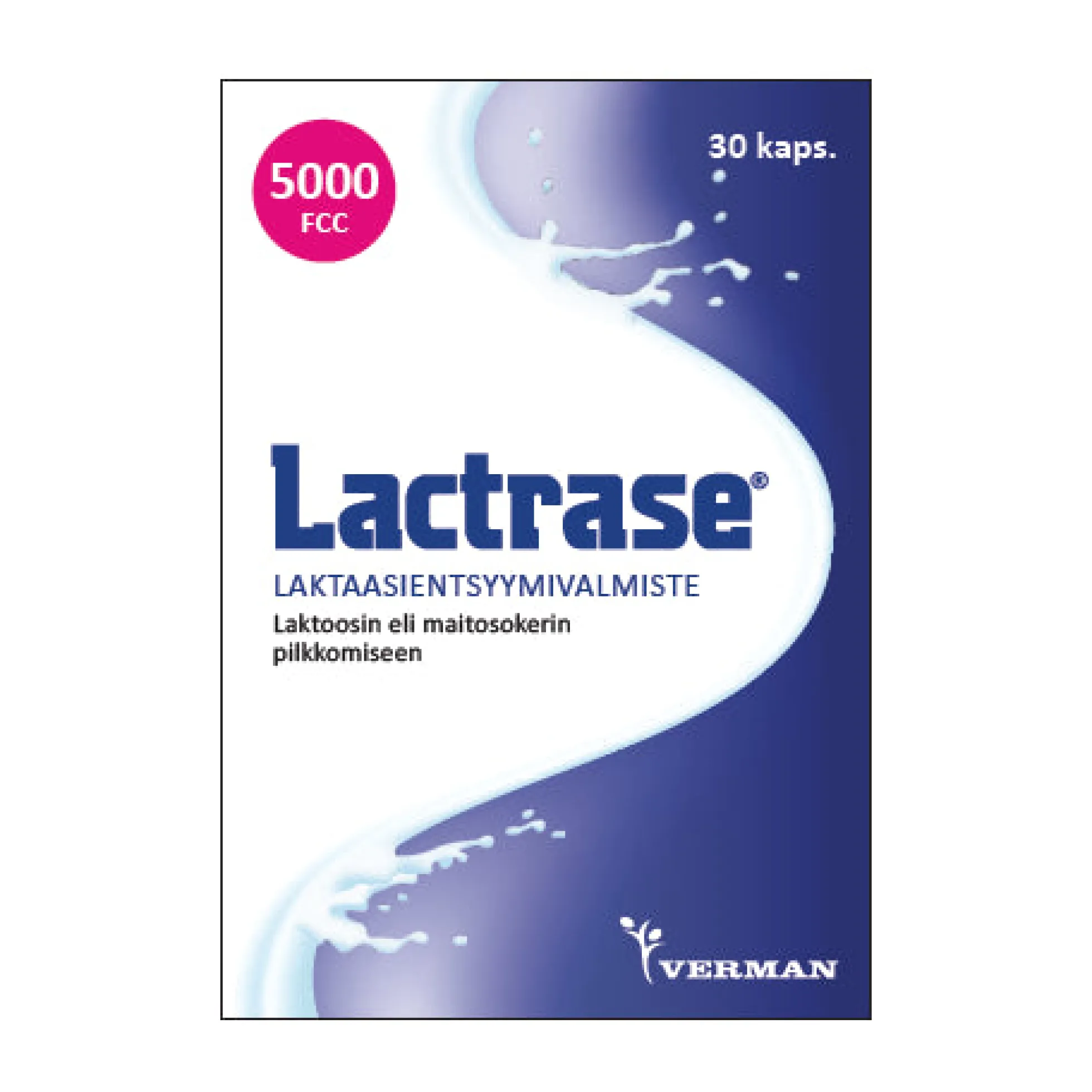LACTRASE laktaasientsyymivalmiste eri kokoja