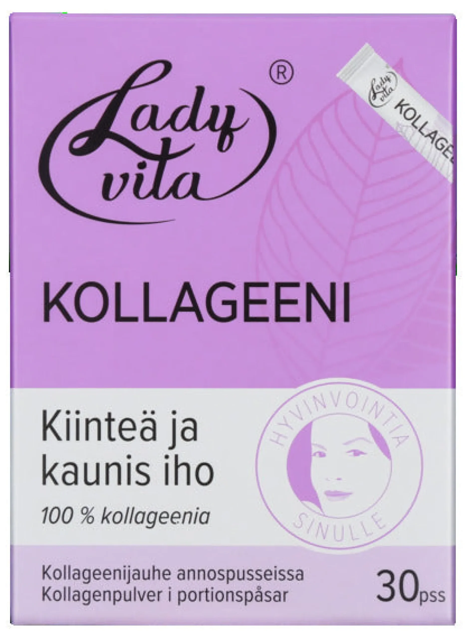 Ladyvita Kollageenijauhe 30 annosta