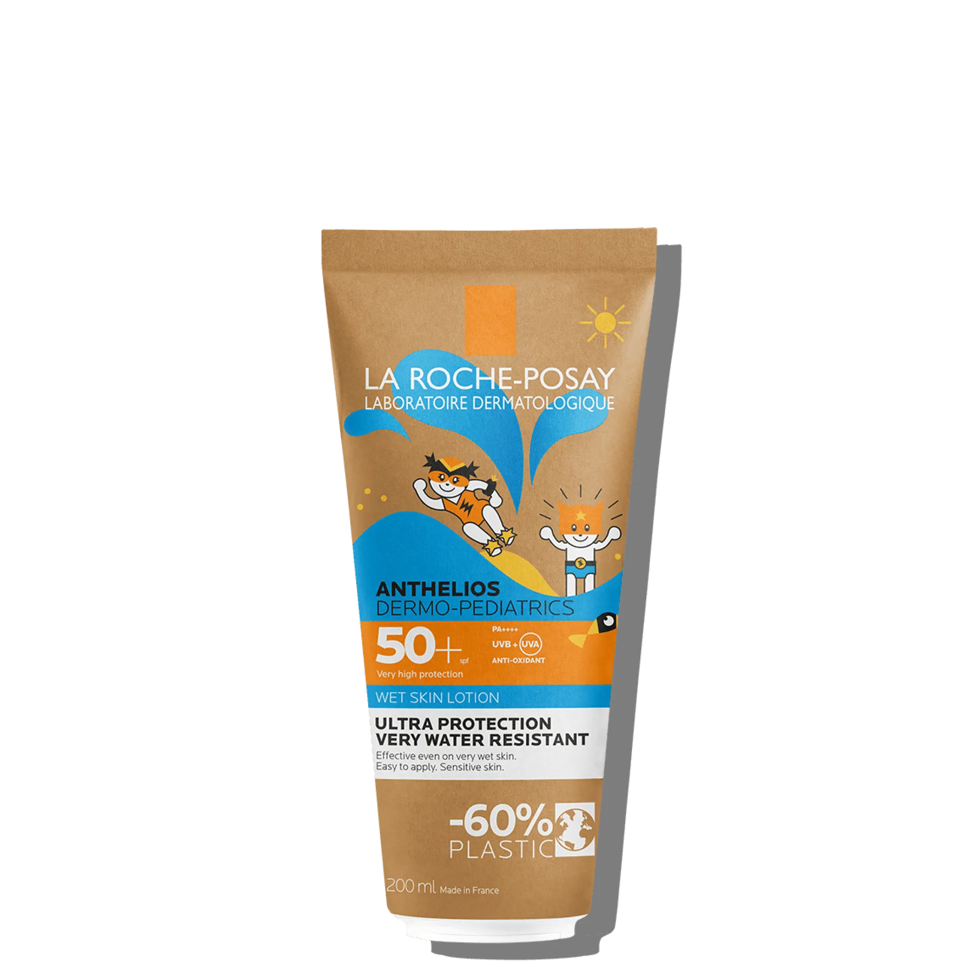 La Roche-Posay Anthelios Wet Skin aurinkoemulsio SPF50+ lapset