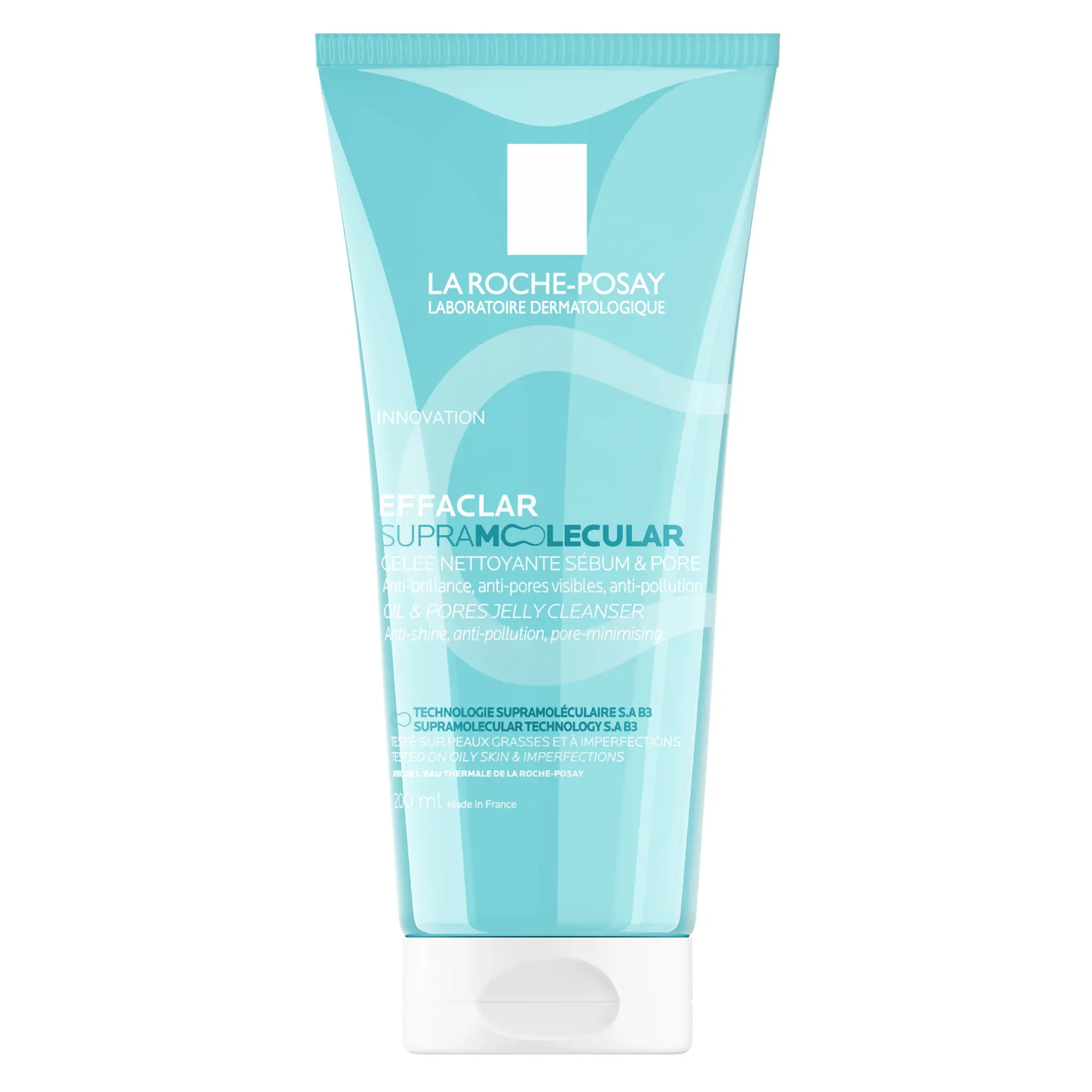 La Roche-Posay Effaclar Supramolecular Oil & Pores Cleansing Gel 200 ml - puhdistusgeeli rasvaiselle iholle