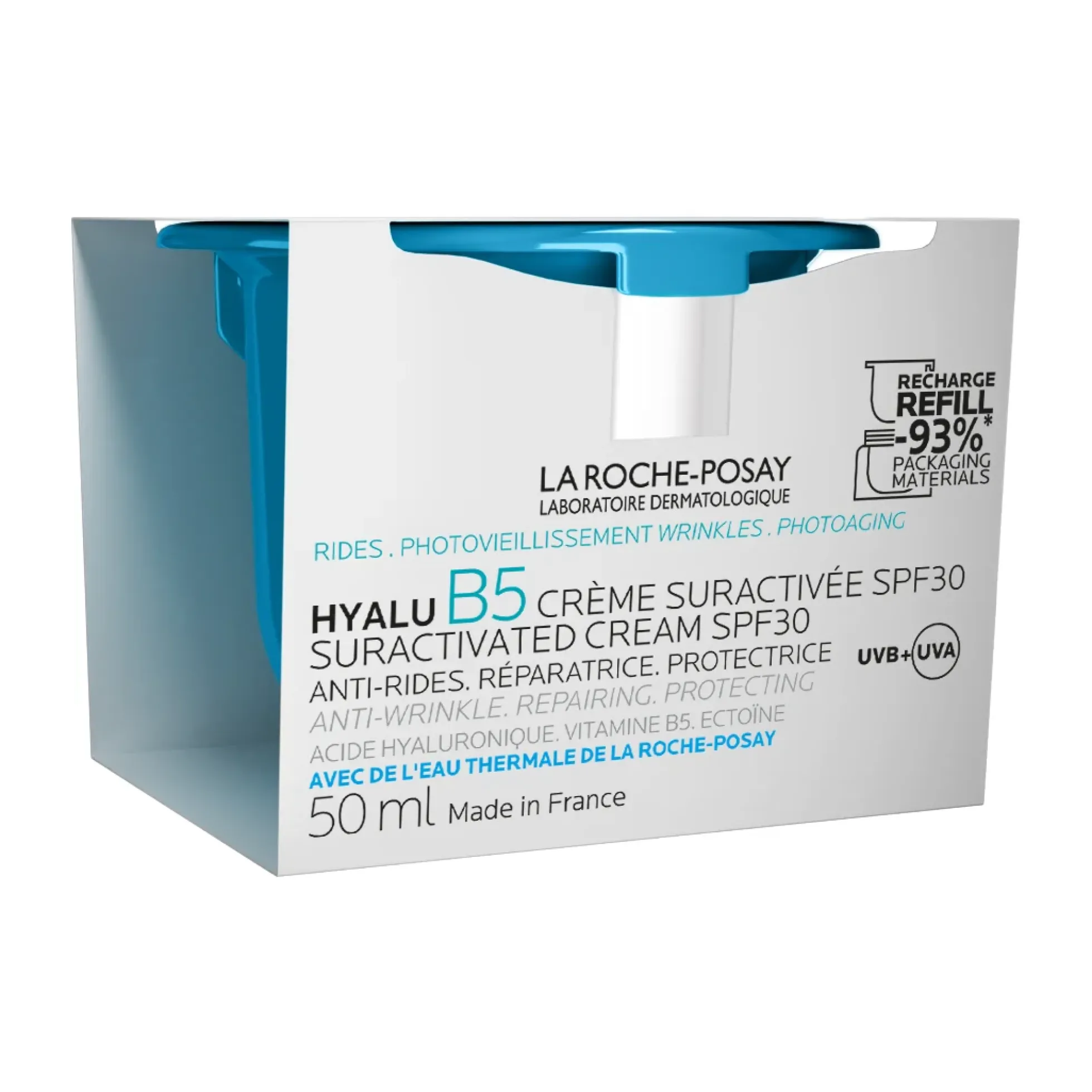 La Roche-Posay Hyalu B5 Suractivated Cream SPF30 refill - kosteuttava päivävoide täyttöpakkaus