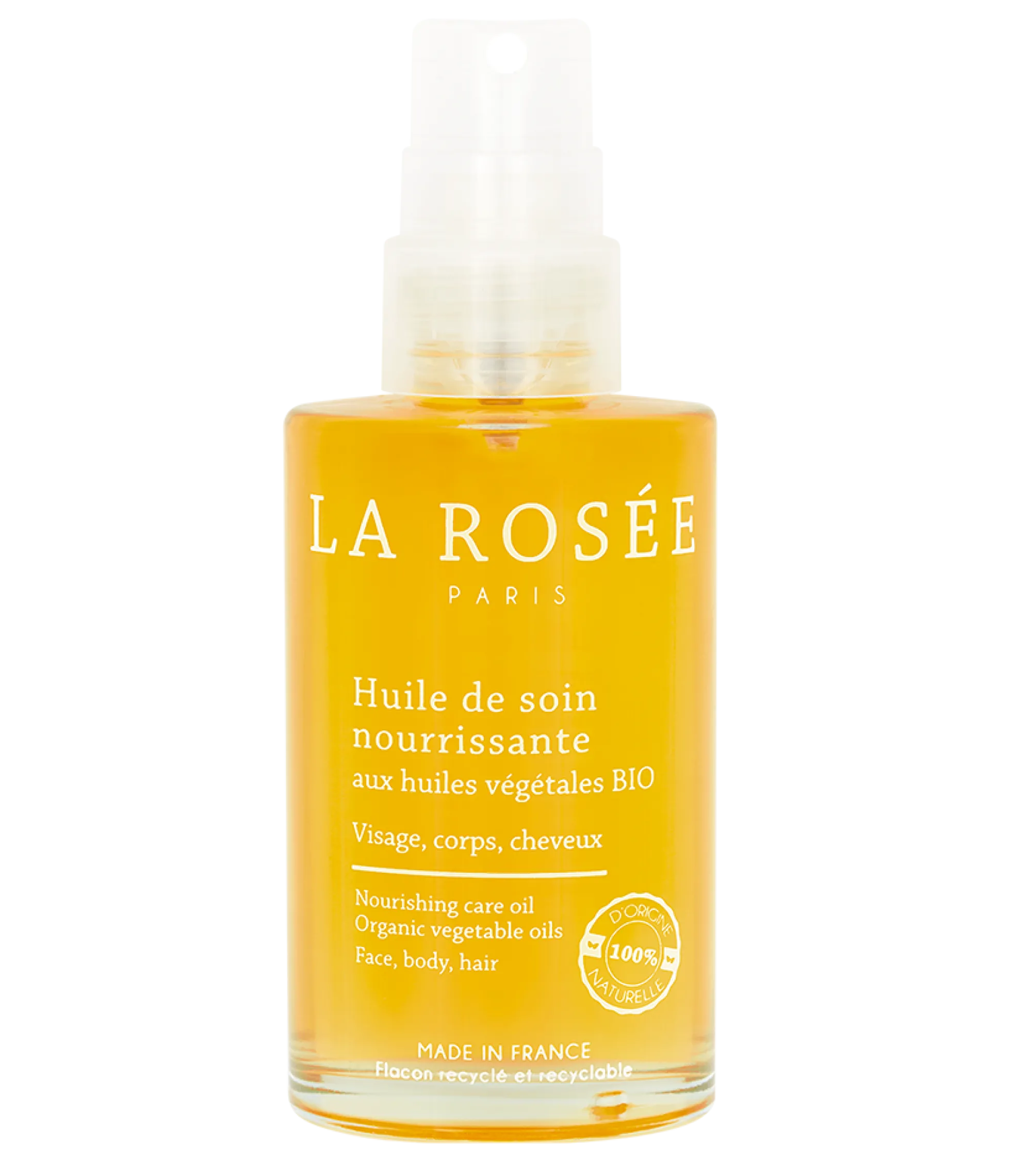La Rosee Nourishing Care Oil kasvot-vartalo-hiukset