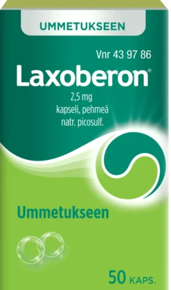 LAXOBERON 2,5 mg 50 kaps.