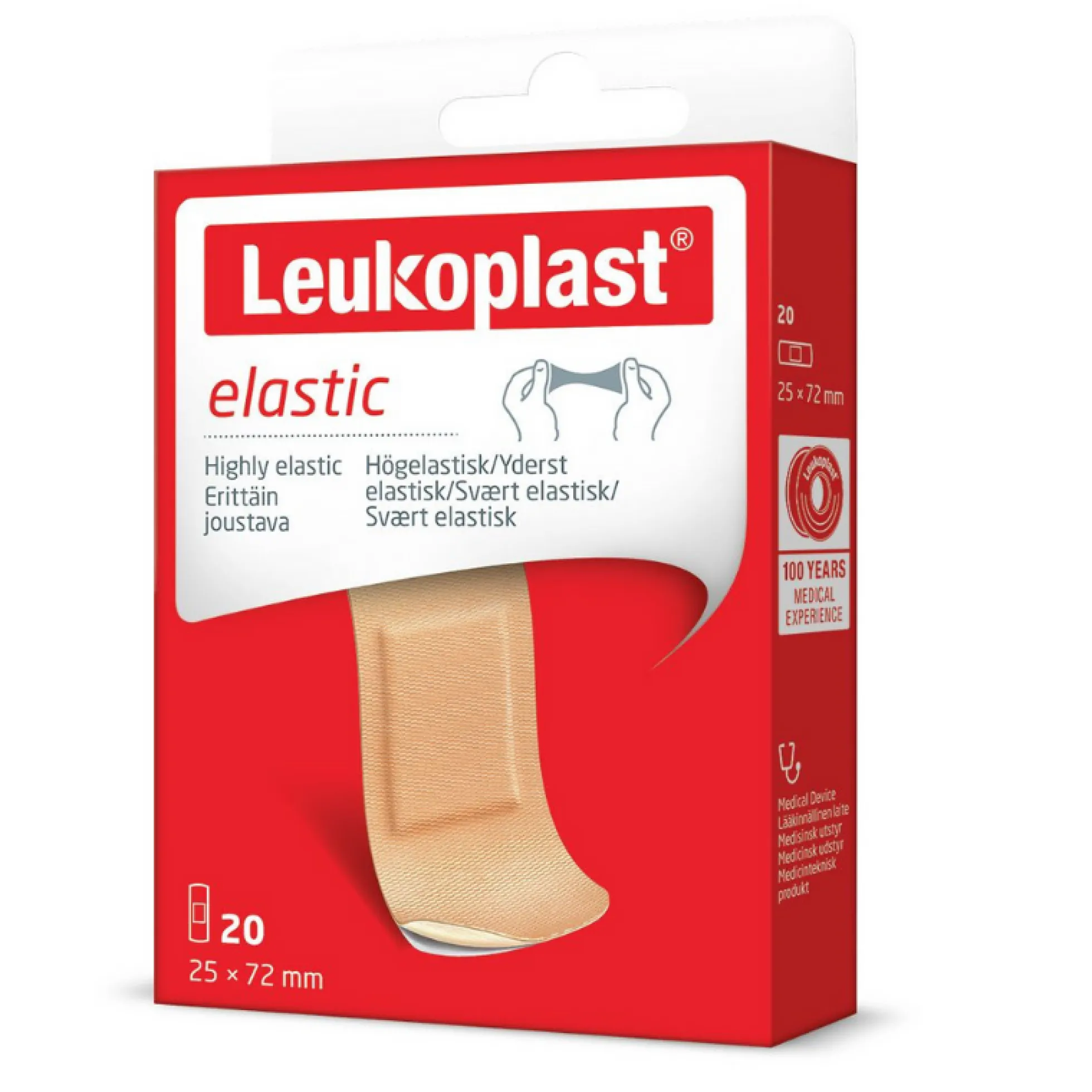 Leukoplast Elastic 20 kpl