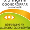 LIVOSTIN 0,5 mg/ml silmätipat 4 ml