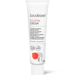 Locobase Eczema Cream 30 / 60 g -kortisoniton voide ihottuman ja ärtyneen ihon hoitoon