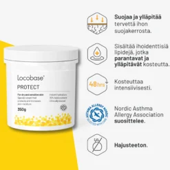 Locobase Protect 100 / 350 g -erikoisvoide kuivalle ja herkälle iholle