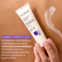 Locobase Psoriasis Cream 50 ml -kortisoniton voide psoriasiksen oireiden hoitoon ja ehkäisyyn