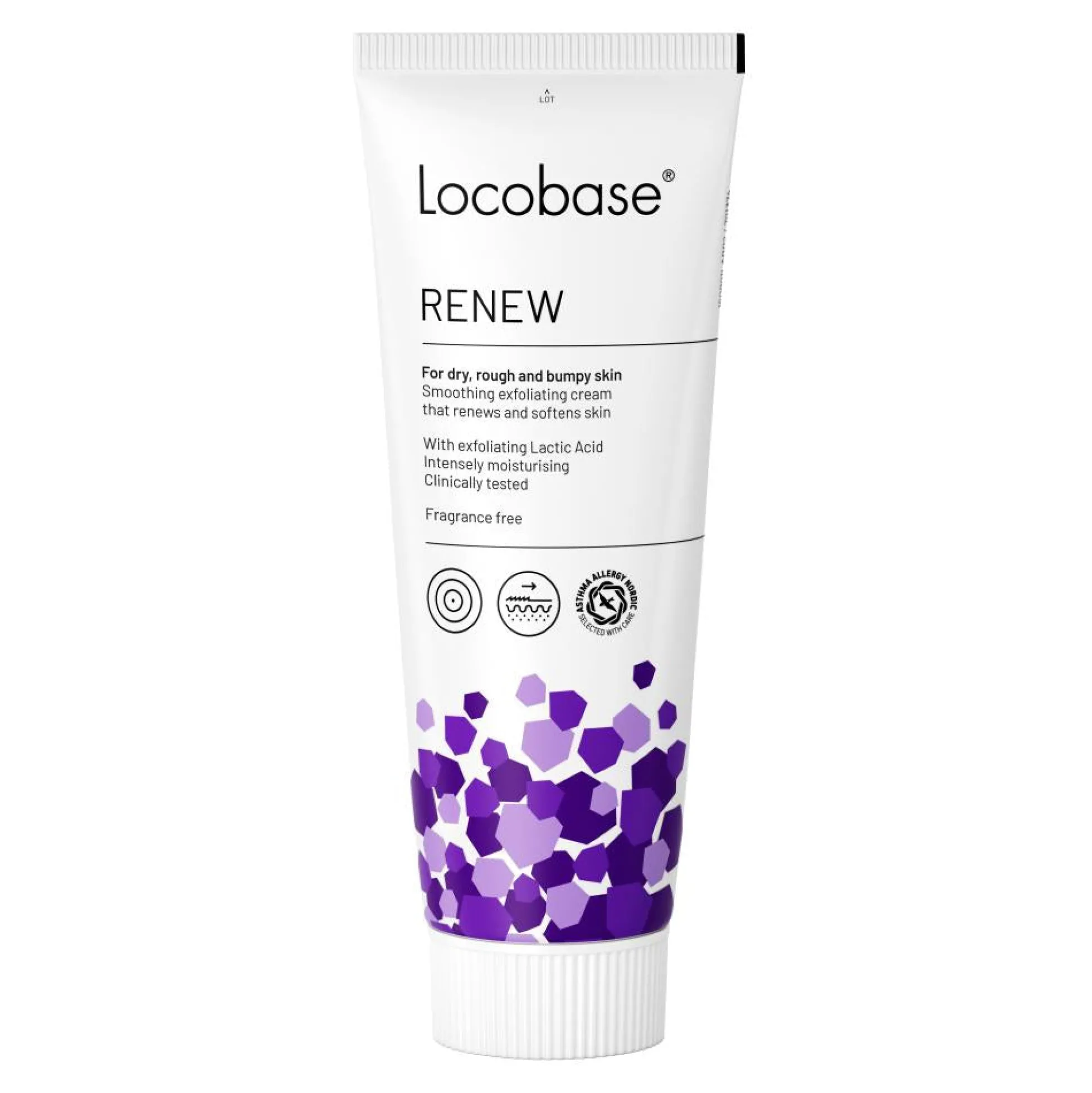 Locobase Renew voide 100 g -kuoriva ja kosteuttava voide kuivalle, kovettuneelle ja hilseilevälle iholle