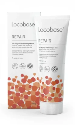 Locobase Repair erikoisvoide - eri kokoja Korjaava voide hyvin kuivalle ja halkeilevalle iholle
