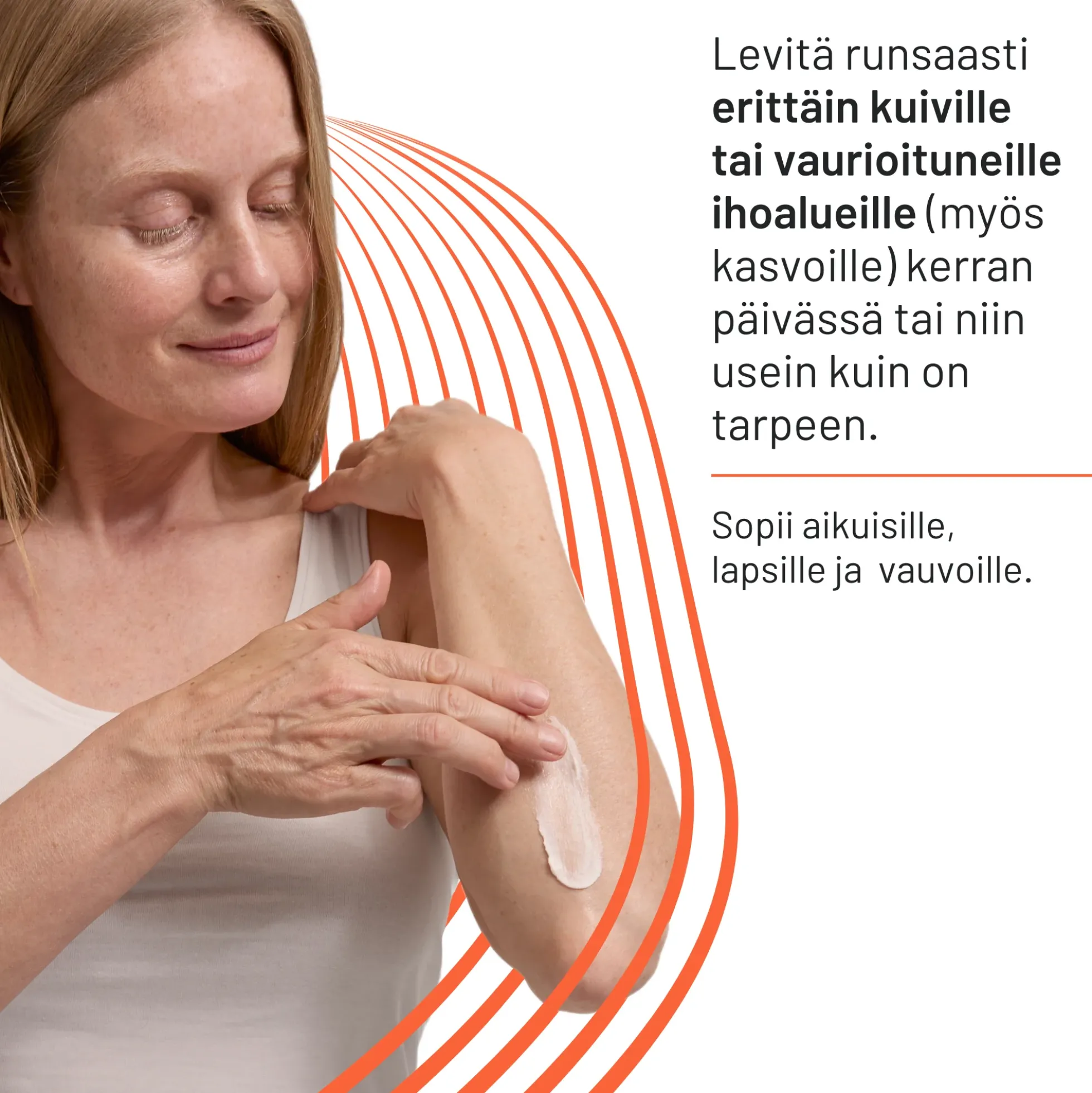 Locobase Repair erikoisvoide - eri kokoja Korjaava voide hyvin kuivalle ja halkeilevalle iholle