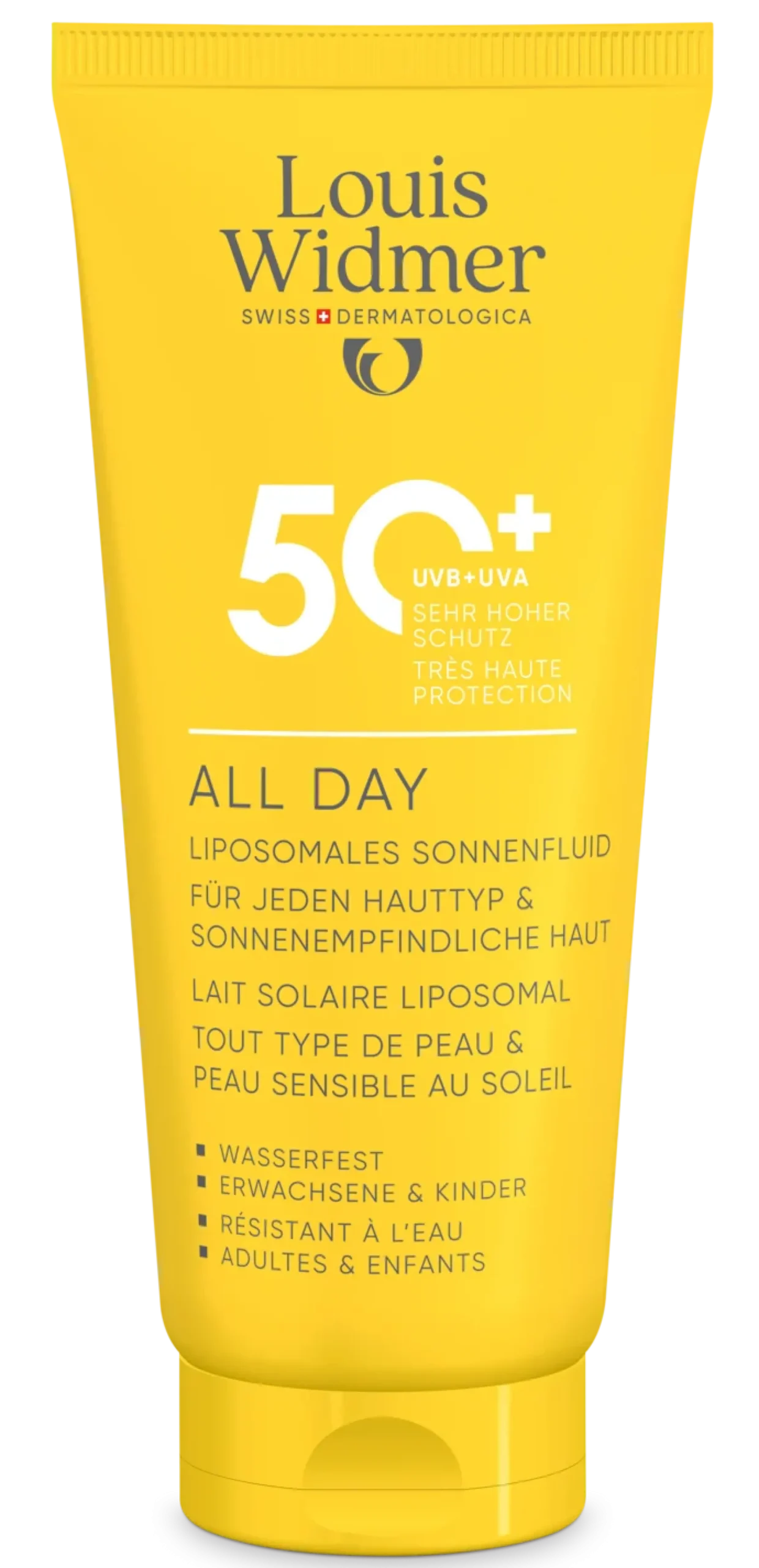 Louis Widmer All Day 50+ aurinkoemulsio aurinkoherkälle iholle