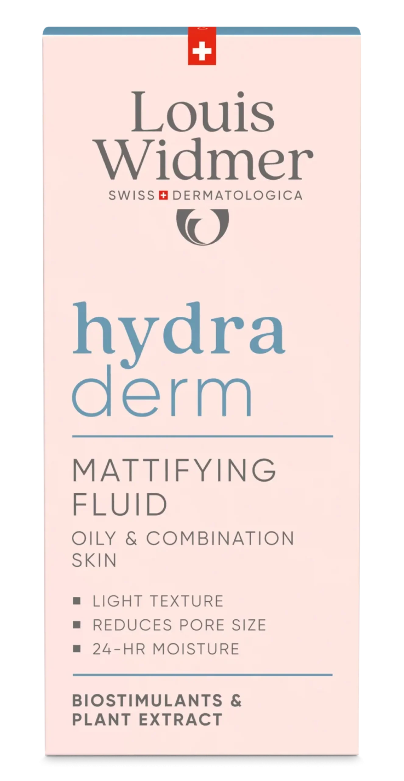 Louis Widmer hydraderm Mattifying Fluid kevyt päivävoide sekaiholle