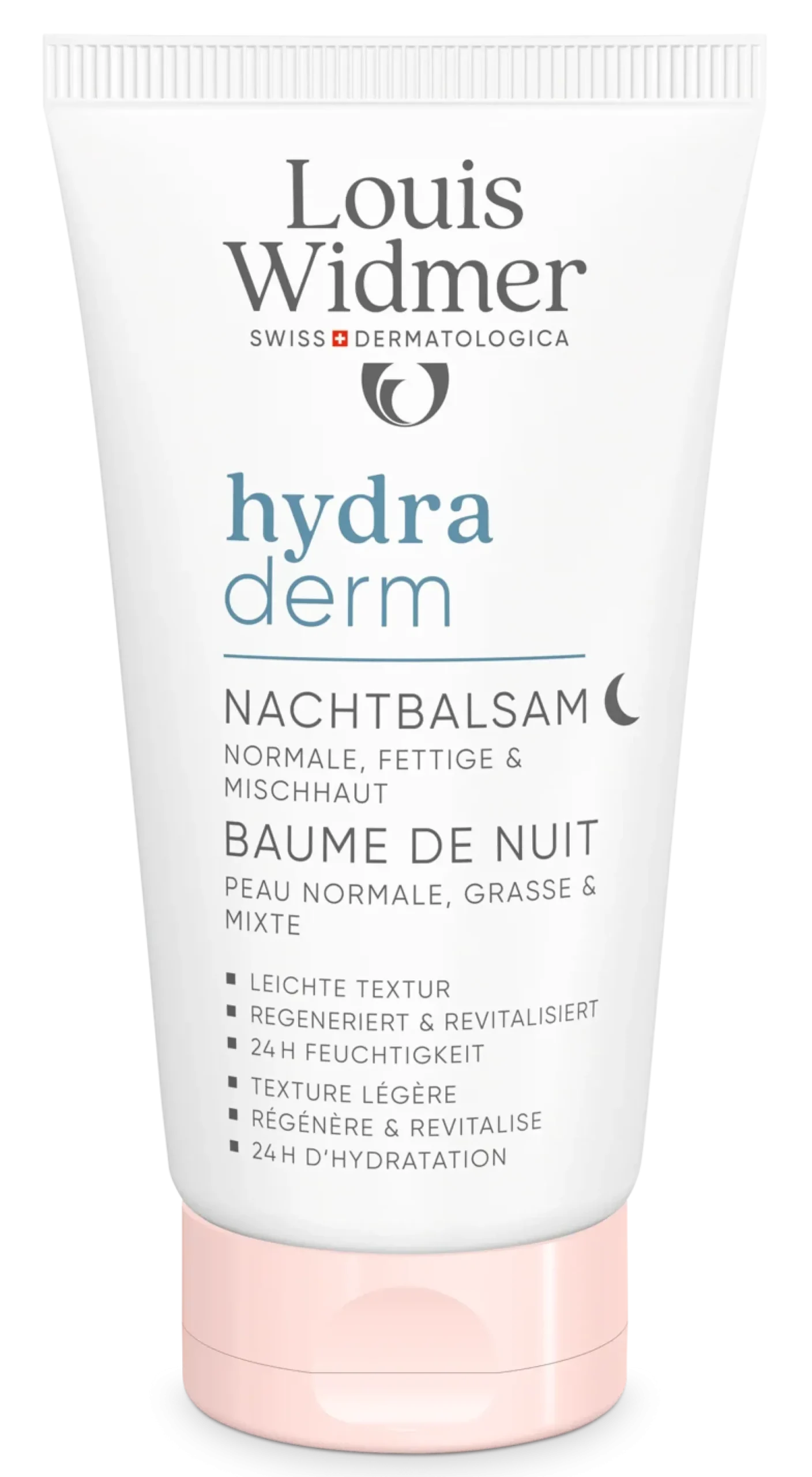 Louis Widmer hydraderm Night Balm kevyt kosteuttava yövoide