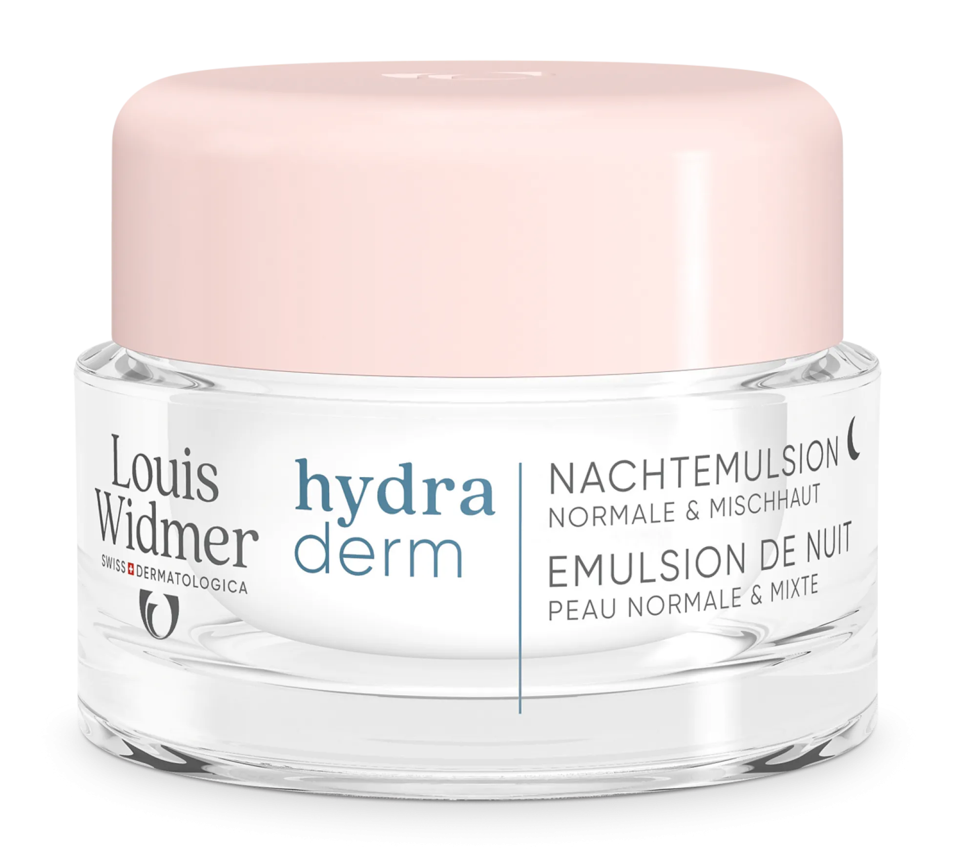 Louis Widmer hydraderm Night Emulsion - hajusteeton kosteuttava yövoide