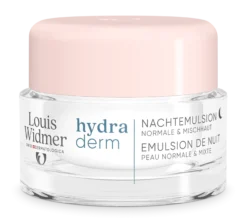 Louis Widmer Hydraderm Night Emulsion Hajustettu - kevyt yövoide sekaiholle