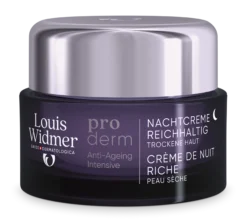 Louis Widmer proderm Night Cream Rich yövoide hajusteeton
