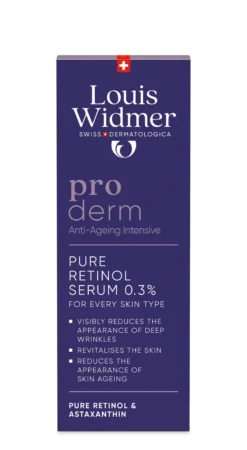 Louis Widmer proderm Pure Retinol Serum 0,3% retinoliseerumi ikääntymisen merkkeihin 30 ml