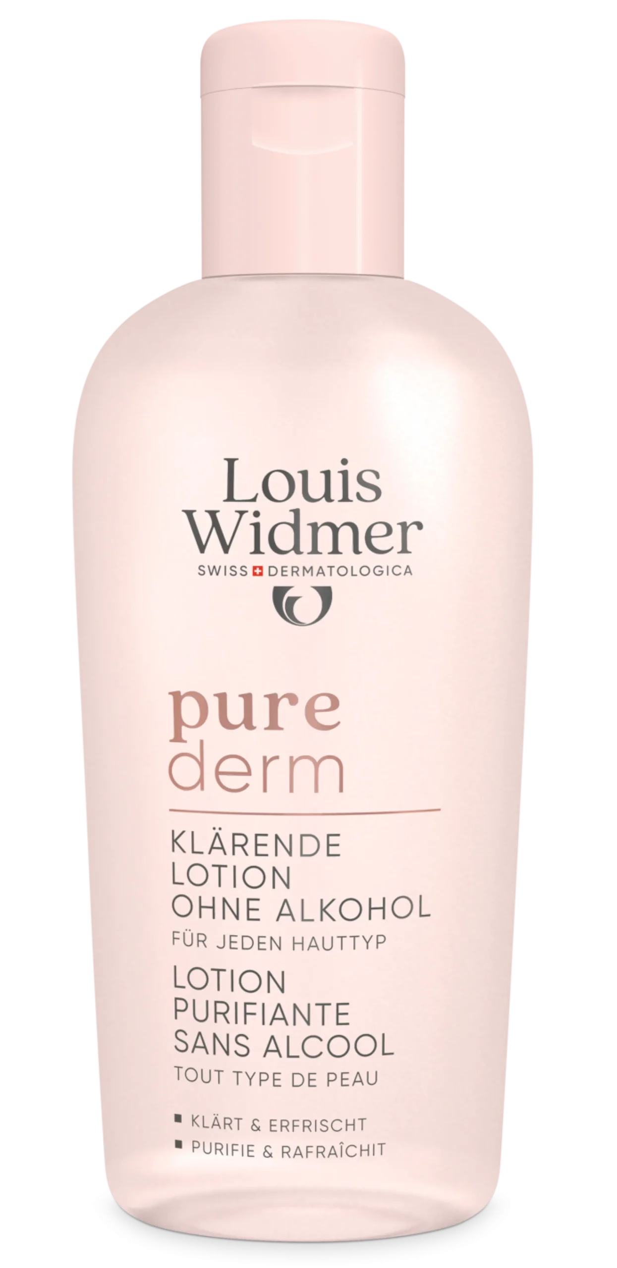 Louis Widmer purederm Clarifying Lotion without Alcohol-kasvovesi hajusteeton