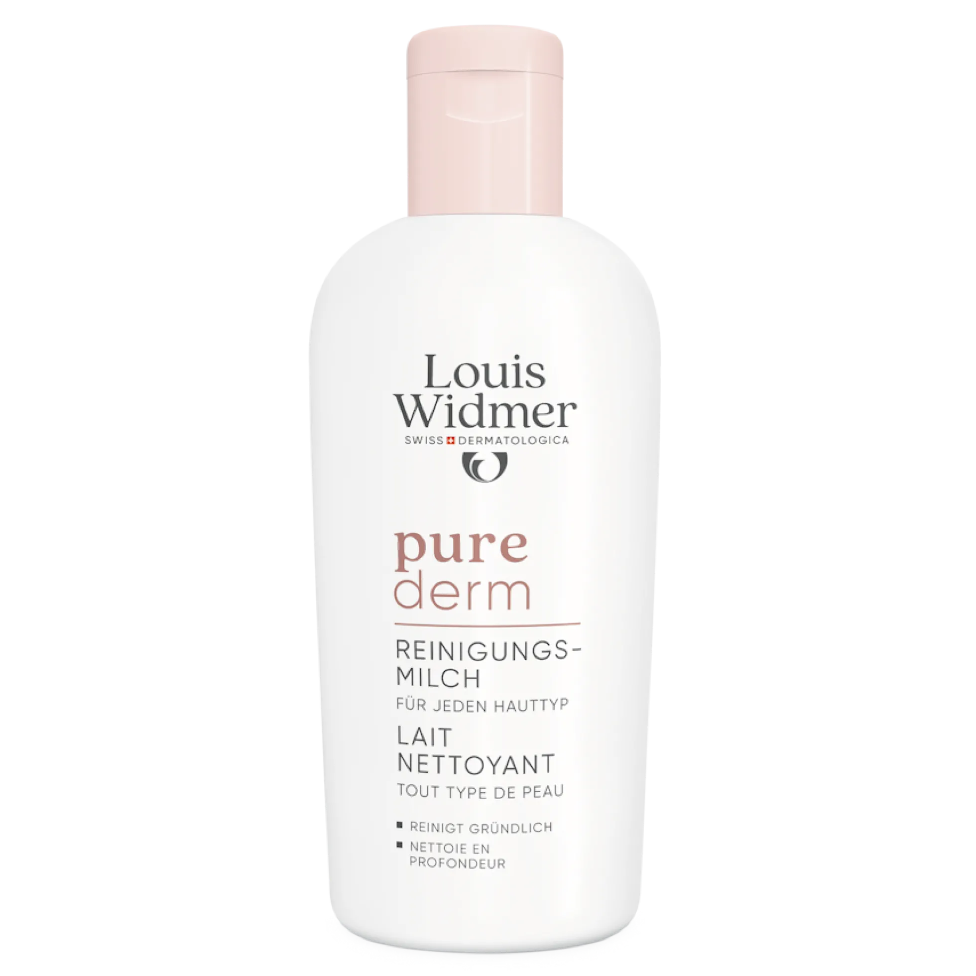 Louis Widmer purederm Cleansing Milk -puhdistusmaito hajusteeton