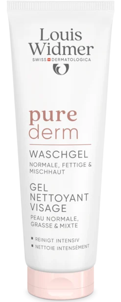 Louis Widmer Purederm Facial Wash Gel - hellävarainen puhdistusgeeli