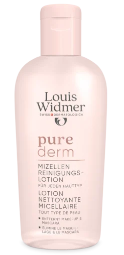 Louis Widmer purederm Micellar Cleansing Lotion - hajusteeton puhdistusvesi