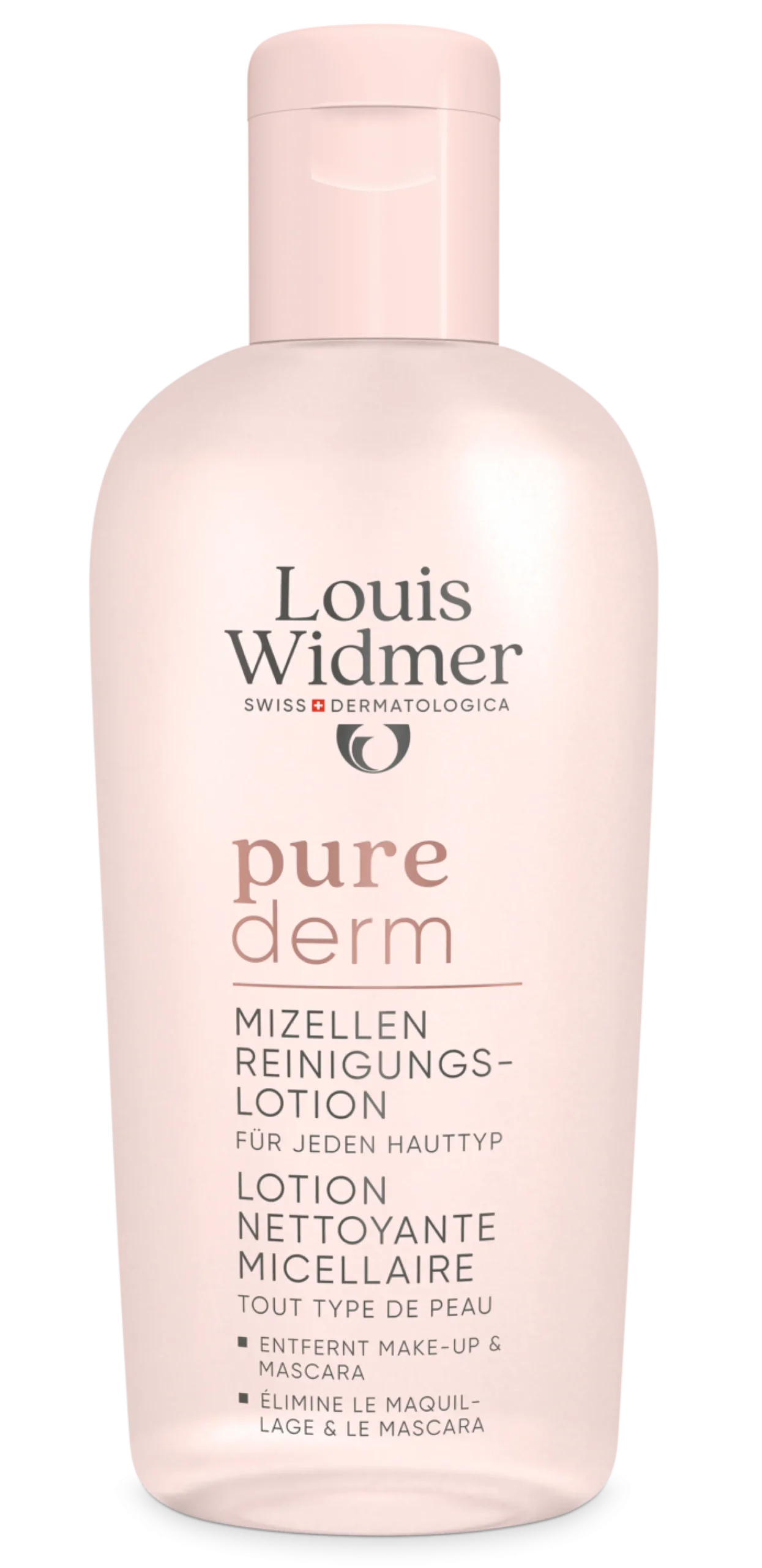 Louis Widmer purederm Micellar Cleansing Lotion - hajusteeton puhdistusvesi
