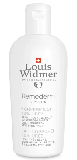 Louis Widmer Remederm Body Milk 10% Urea vartaloemulsio kuivalle iholle