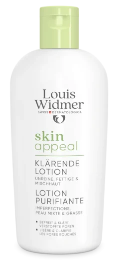 Louis Widmer skinappeal Clarifying Lotion - kasvovesi rasvoittuvalle ja epäpuhtaalle iholle