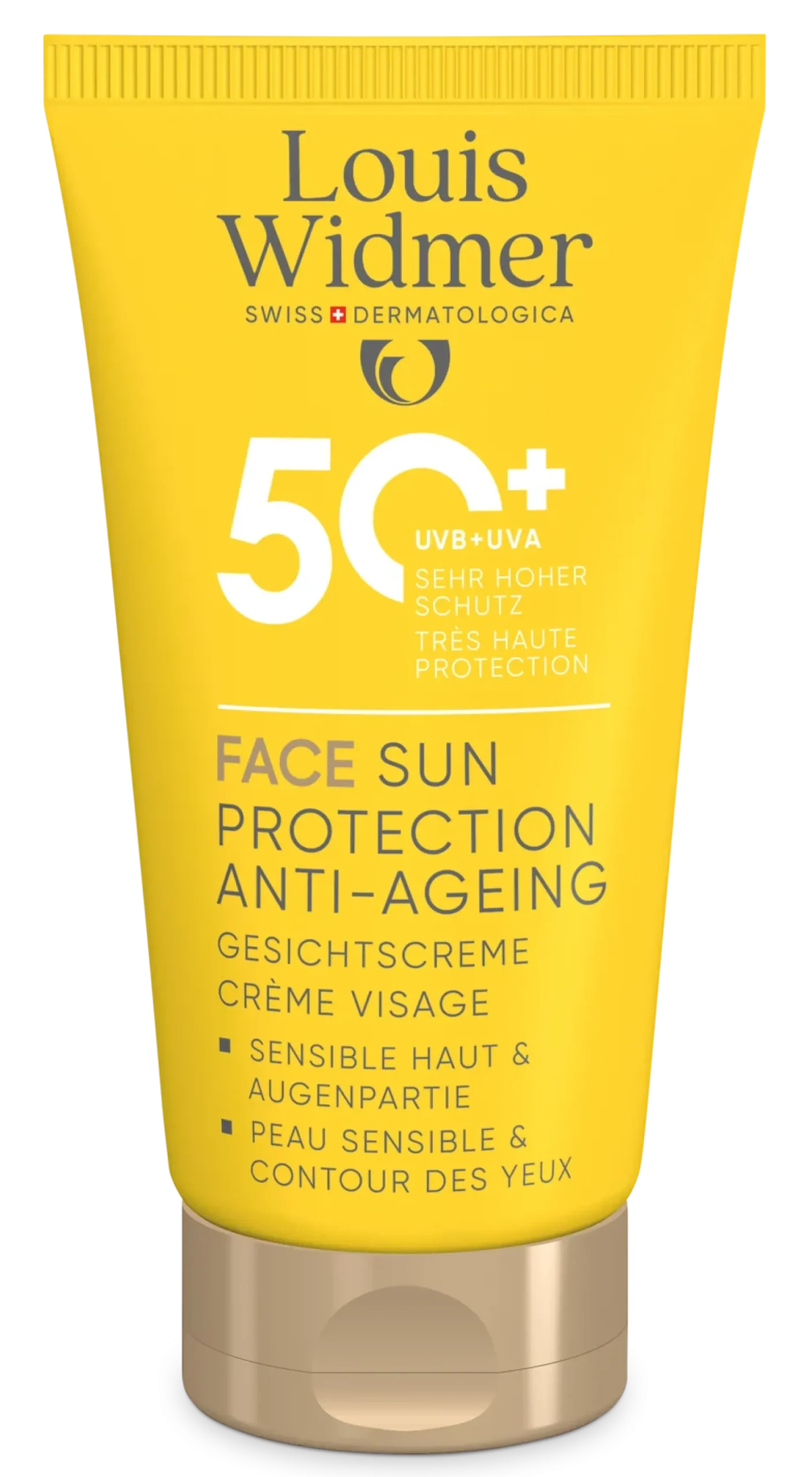 Louis Widmer Sun Protection Face Anti-Aging SPF50+ aurinkosuojavoide ikääntymisen merkkeihin